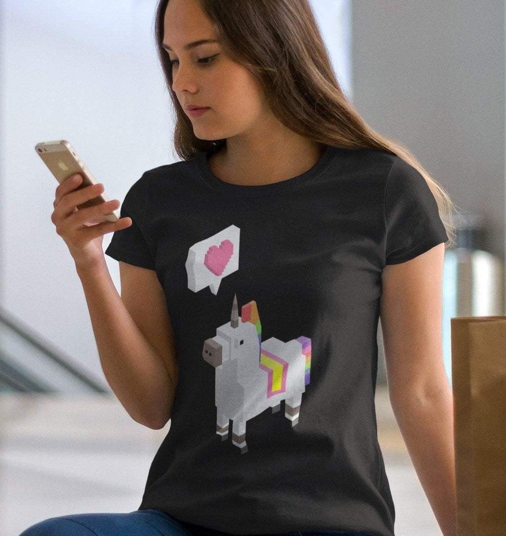 Das Pferd mit einem Horn  - Ladies Premium Shirt - SHERADE Media