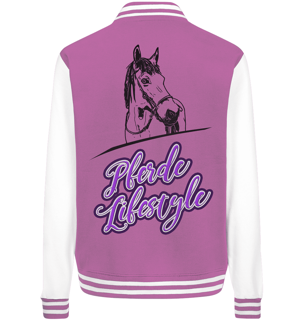Pferde Lifestyle - College Jacket - SHERADE Media