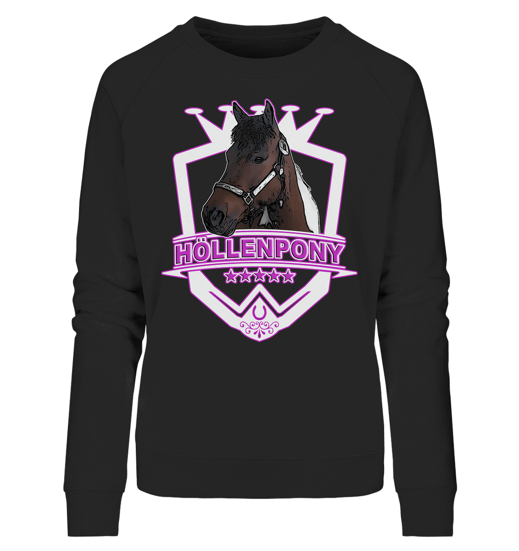 Höllenpony - Ladies Organic Sweatshirt - SHERADE Media