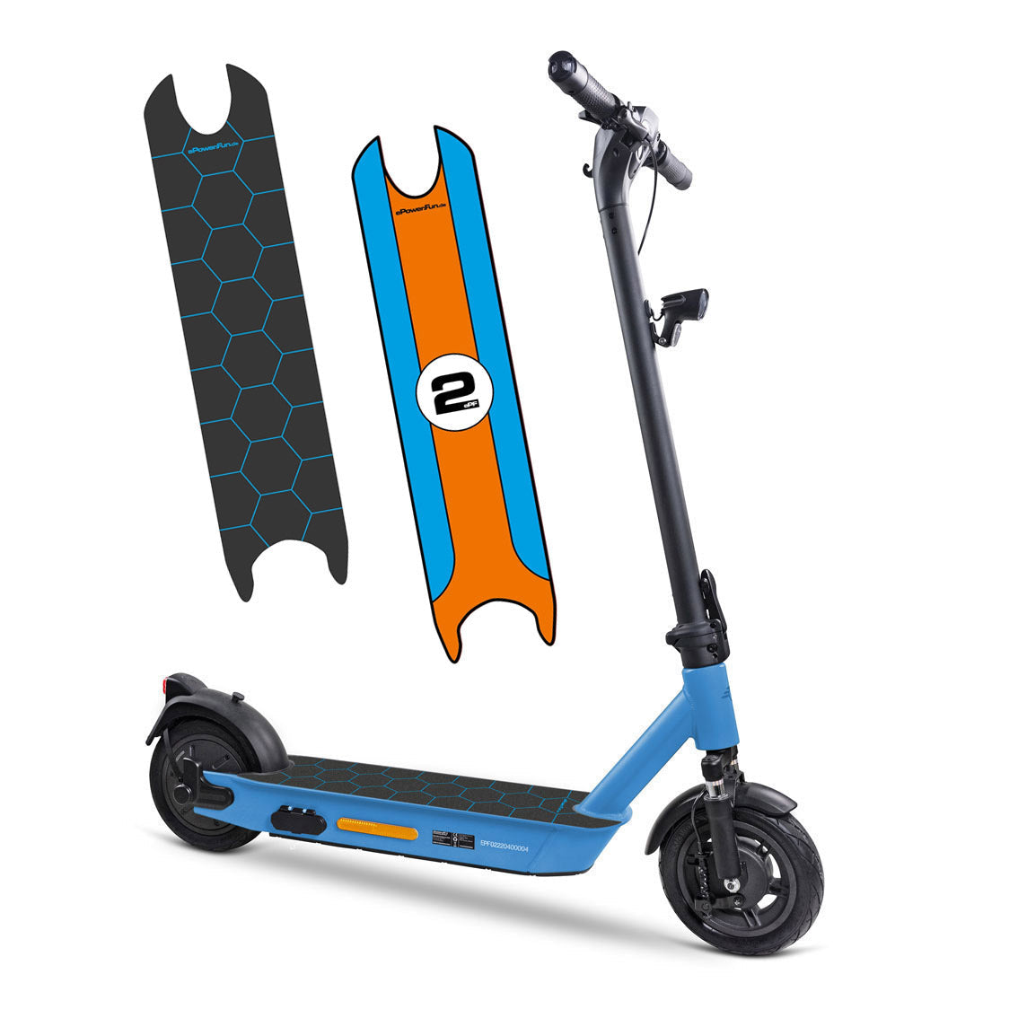 ePF-2 XT 600 BLUE - e-Scooter mit Straßenzulassung