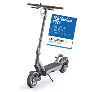 ePF-Pulse 960 Testsieger F.A.Z. 08/2024 - 104 km Reichweite - e-Scooter von ePowerFun - Wegfahrsperre NFC Chip