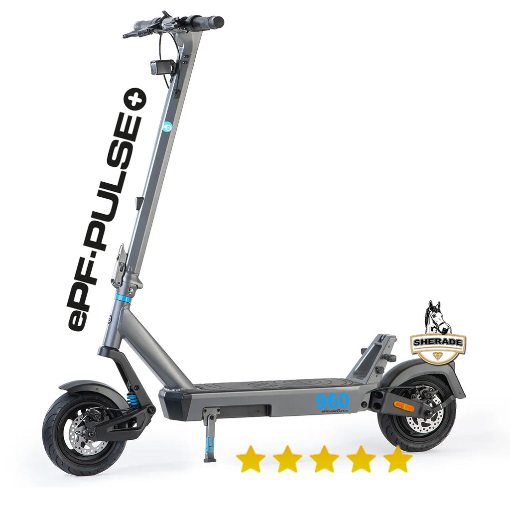ePF-Pulse Plus 960 e-Scooter mit 30% mehr Leistung von ePowerFun