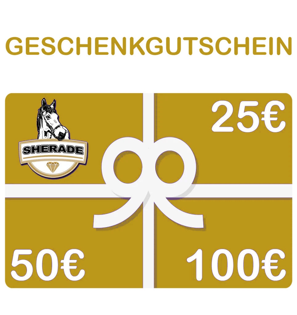 25€ | 50€ | 100€ | 500€ SHERADE.de-Geschenkgutschein für ePowerFun e-Scooter und Zubehör