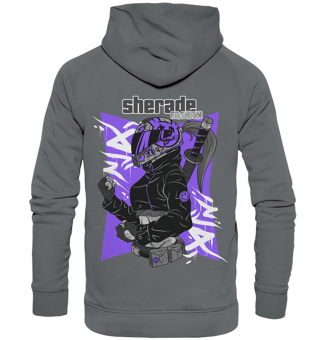 Scooter - Motorrad Ninja Unisex Premium Hoodie lila