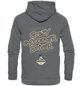 Crazy e-Scooter Driver - Premium Unisex Hoodie - Kapuzenpullover - SHERADE Media