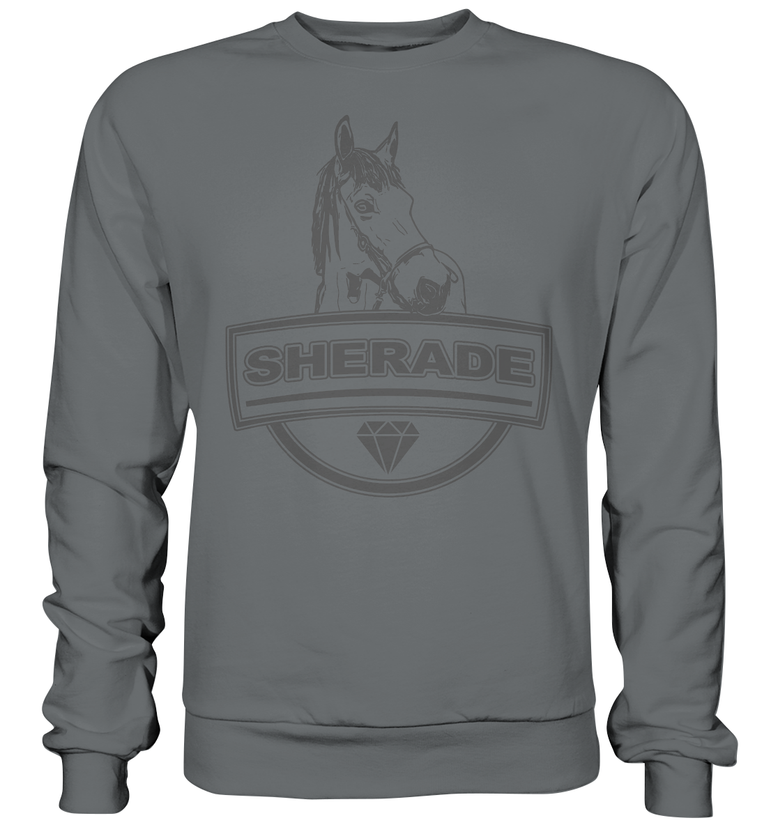 SHERADE FASHION Sweatshirt Unisex Grau