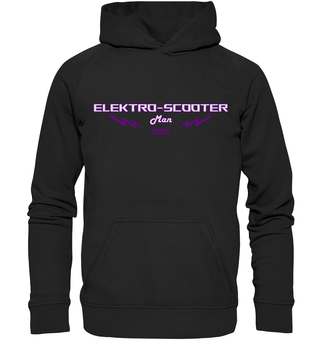 Elektro Scooter Man - Herren Kapuzenpullover - Hoodie - SHERADE Media