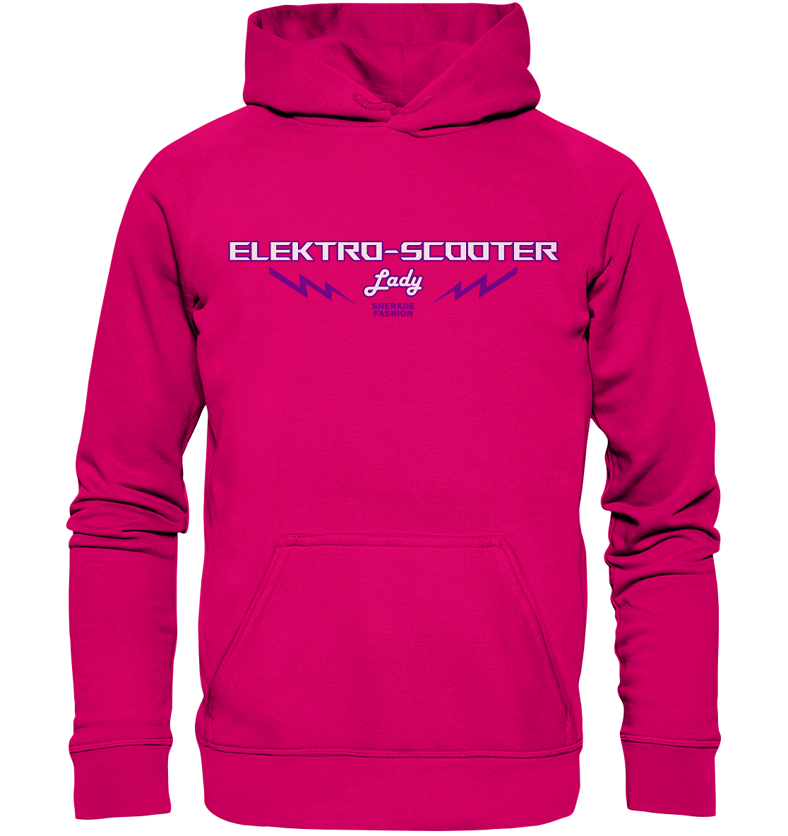 Elektro Scooter Lady - Damen Kapuzenpullover - SHERADE Media