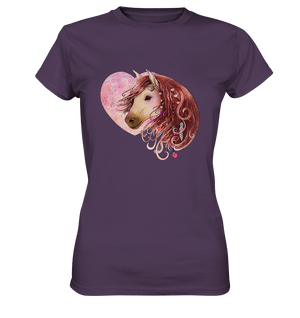 Love Horse mit Herz - Ladies Premium Shirt - SHERADE Media